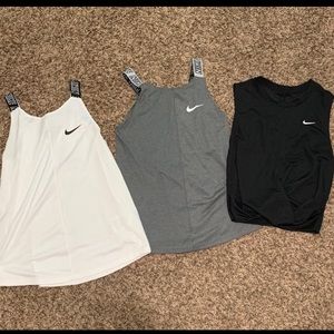 Nike dri fit tank tops